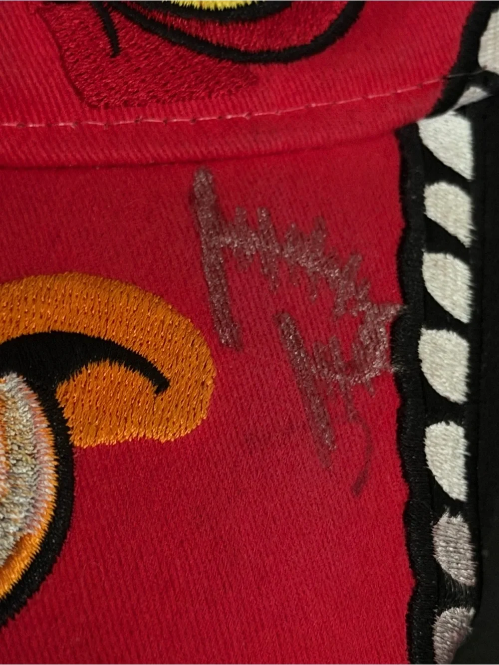 Monster Jam El Toro Logo Hat Cap with Horns Red Embroidered